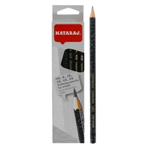 Nataraj Drawing Pencils - Hex 4B