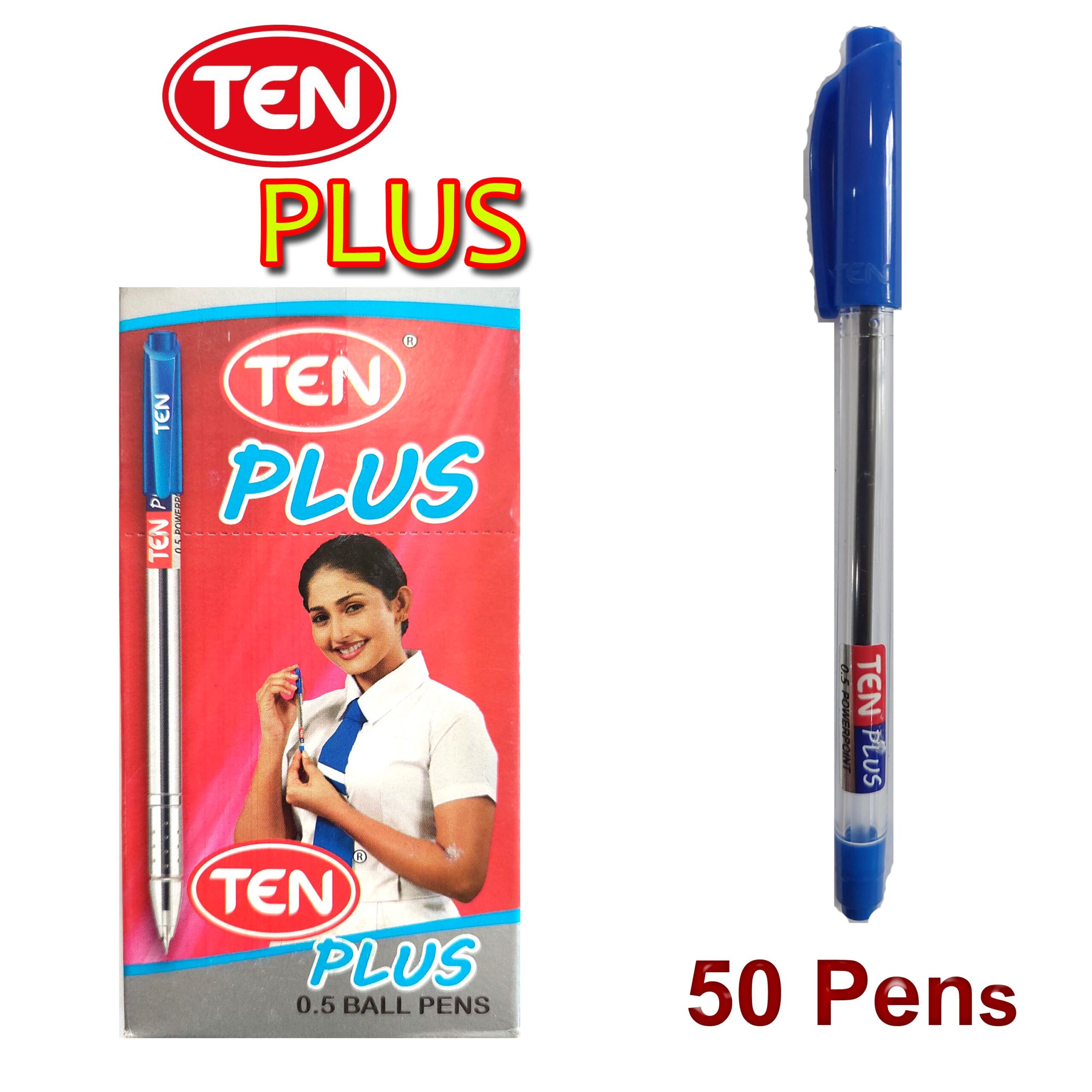 Ten Plus Pen (1Box/50Pcs)